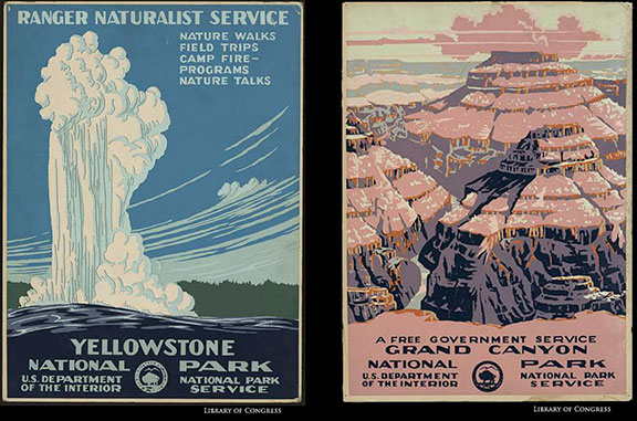 old nps posters